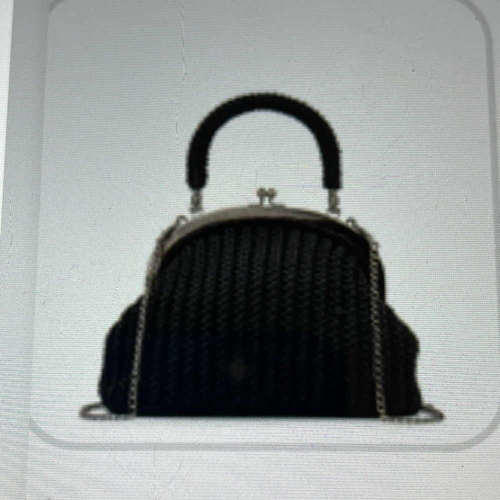 🥀 PRES DAY SALE Patricia  Nash willow top handle frame bag-raffia